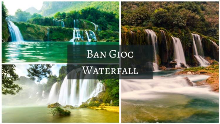Ban Gioc Waterfall, Vietnam Picture of Ban Gioc Waterfall in Vietname