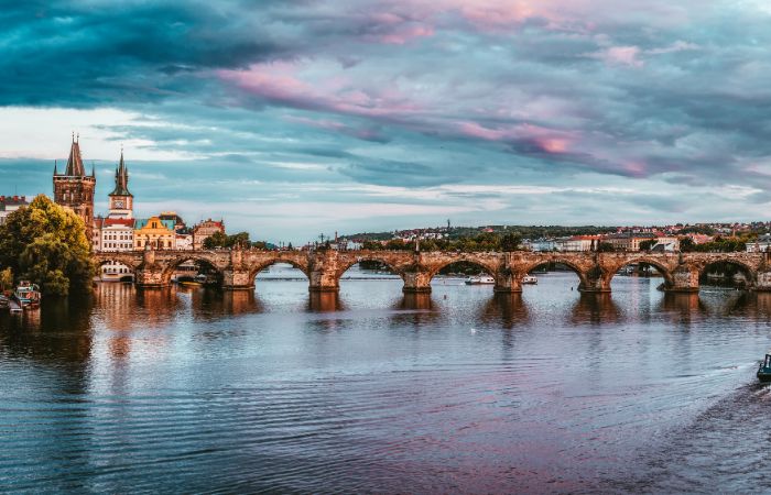 The Charles Bridge-Prague