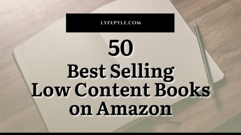 50 Best Selling Low Content Books on Amazon KDP