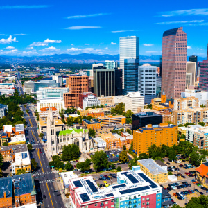 The city of Denver, CO.