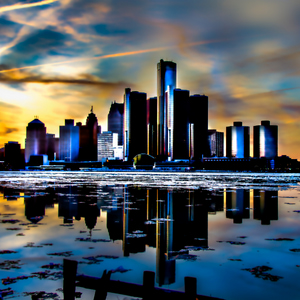 The city of Detroit, MI.