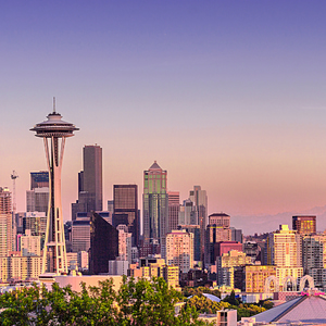 The city of Seattle, WA.