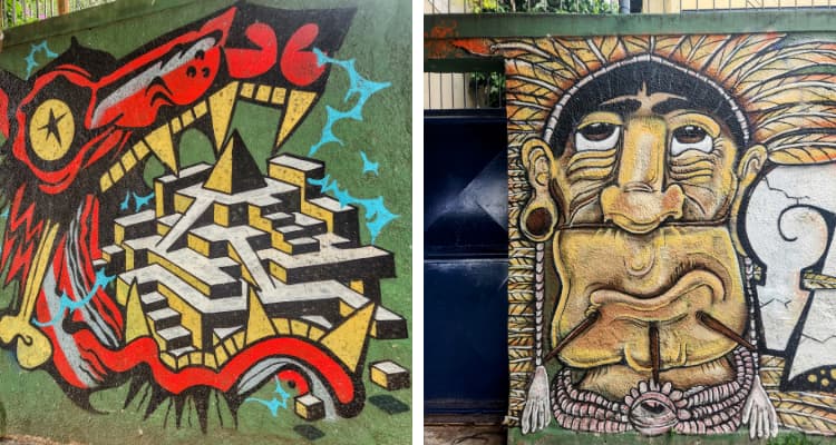 Dynamic Brazilian Street Art