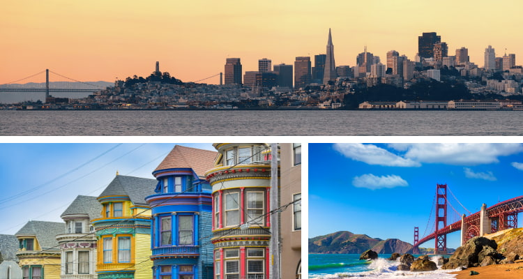 San Francisco cityscape.