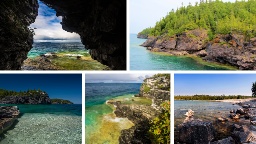 Bruce Peninsula National Park in Ontario, Canada.