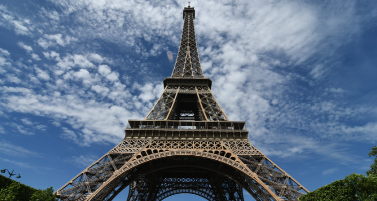 Eiffel Tower, Paris, France.