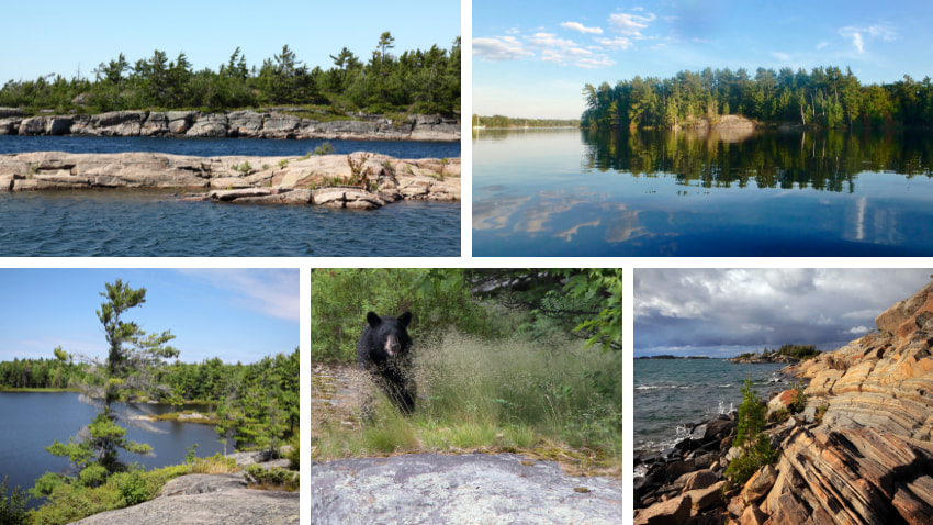 Georgian Bay Islands National Park in Ontario, Canada.