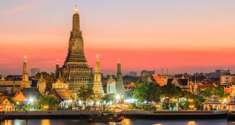 Thailand is beautiful in January.