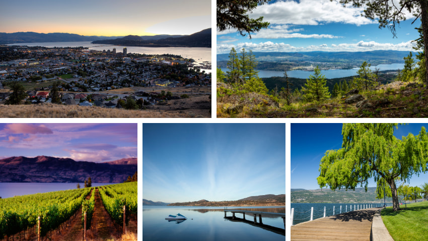 What Kelowna, BC is known for.