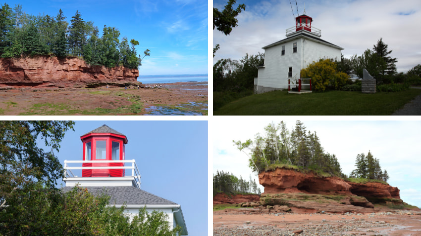 Burntcoat Head Park in Nova Scotia, Canada.