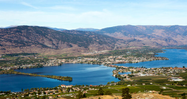 Osoyoos Lake.