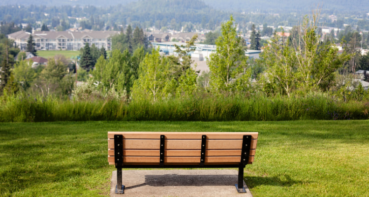 Connaught Hill Park in Prince George, BC.