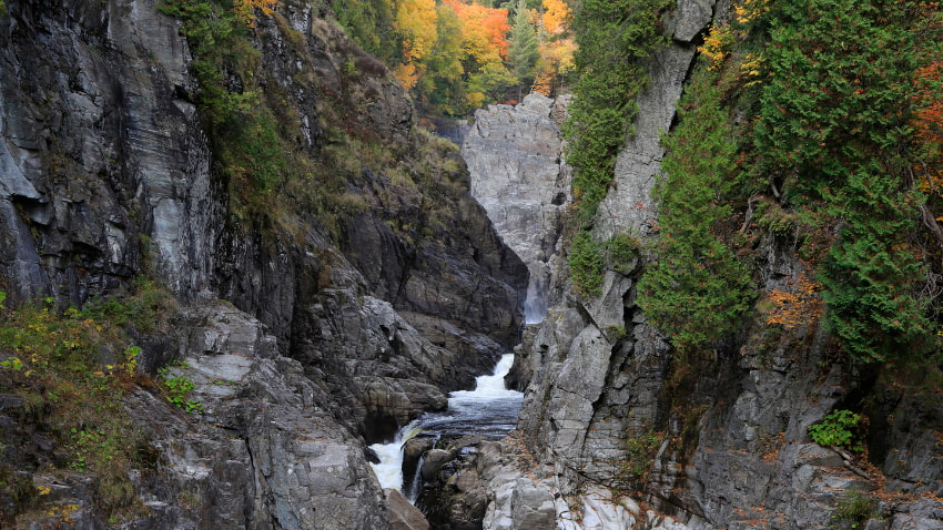 Chute-Sainte-Agathe in Quebec.