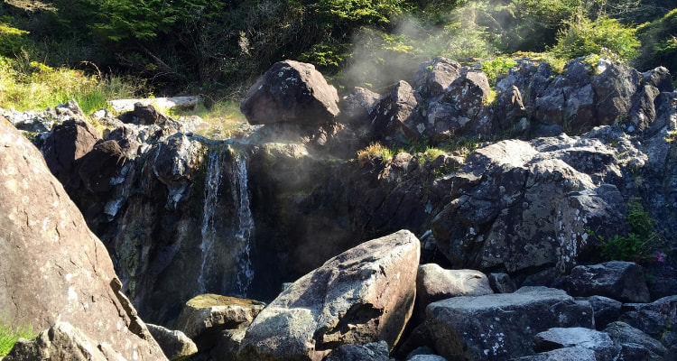 Hot Springs Cove in Tofino, BC.