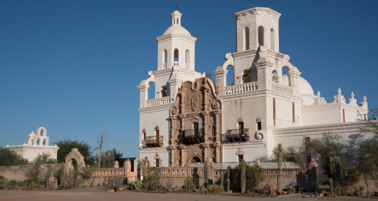 Mission San Xavier del Bac, Tucson, AZ.