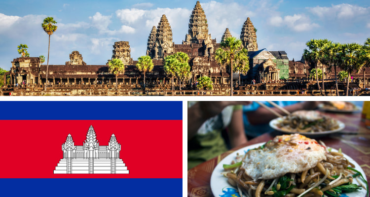 Cambodia is a cheap country for backpacking.