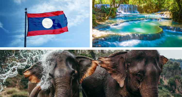 Laos is a cheap country for backpacking.