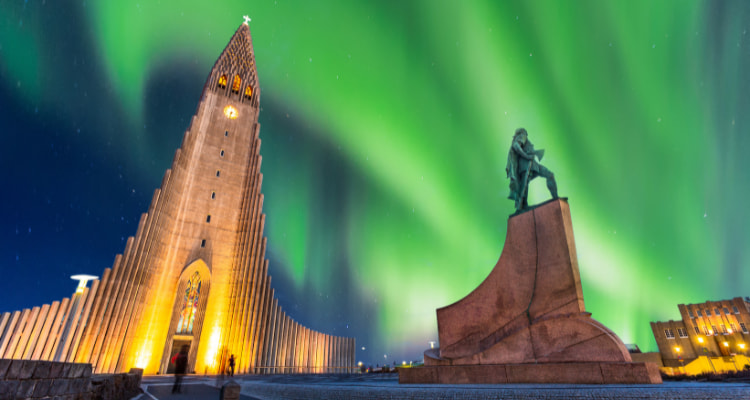 Reykjavik, Iceland is a winter wonderland worth visiting.