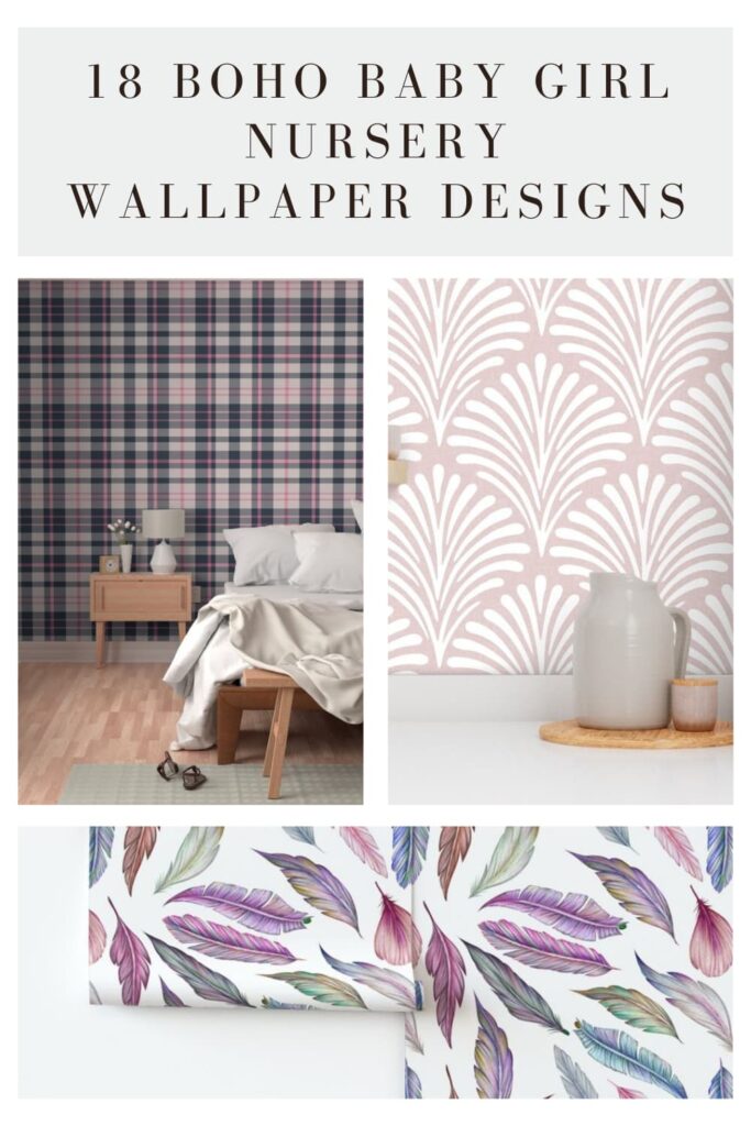 18 Boho Baby Girl Nursery Wallpapers