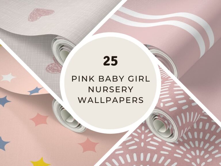 25 Pretty Pink Baby Girl Nursery Wallpapers for a Dreamy Room
